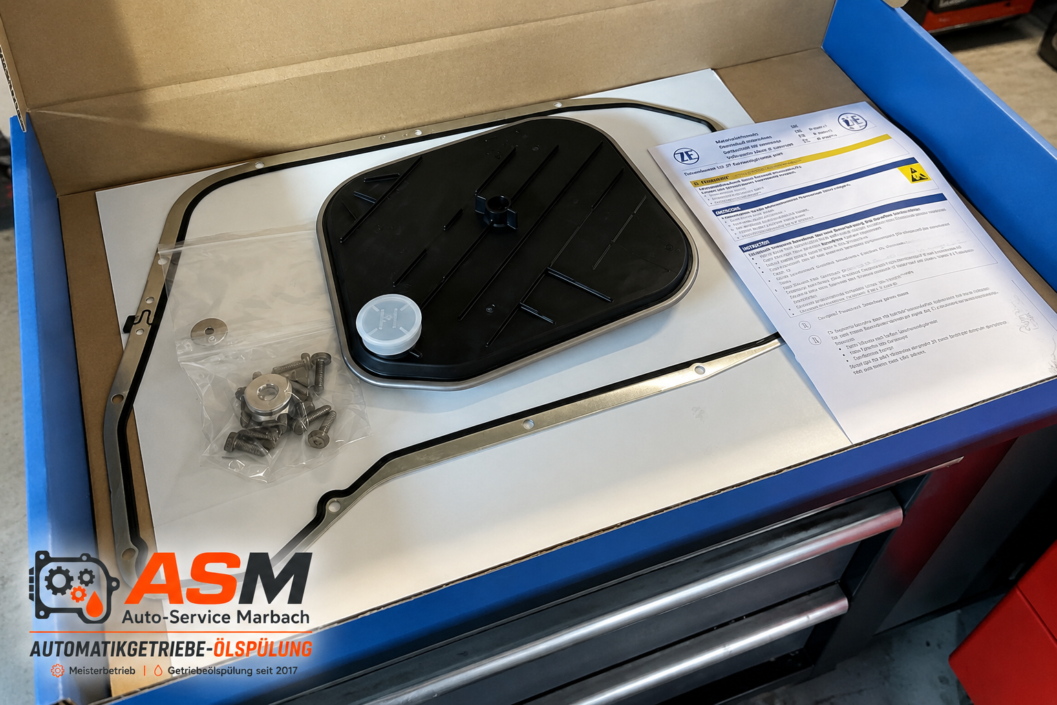 Getriebeölservice bei Autoservice Marbach